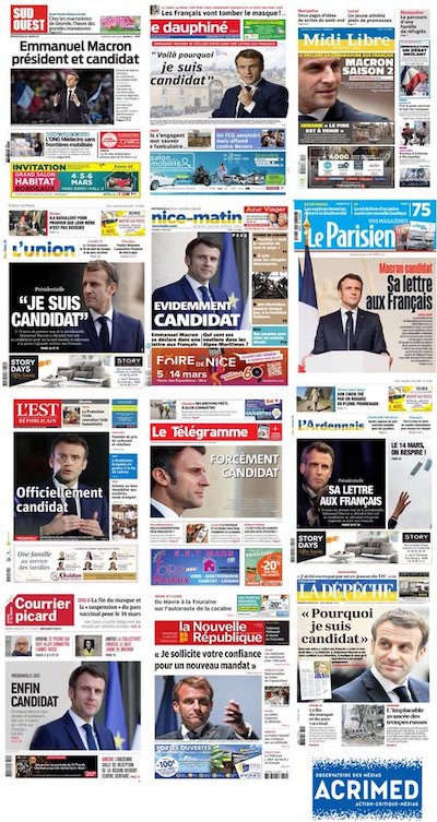 macron-candidato-apoyado-por-la-prensa Emmanuel Macron elude debatir con otros candidatos a la presidencia de Francia