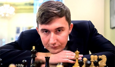ajedrez-ruso-andrei-karjakin-tablero Ajedrez: Rusia bloquea la página web chess.com mientras pide unirse a Asia