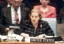 Madeleine Albright Consejo Seguridad ONU