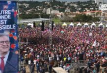 Melenchon, cierre de la campaña electoral