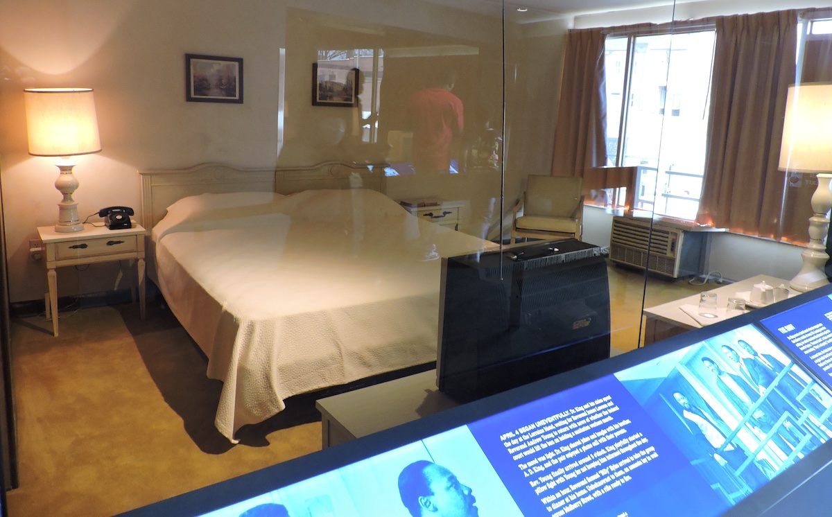 memphis-museo-mlking-dormitorio-motel Martin Luther King, su legado y el Museo Nacional de Derechos Civiles en Memphis