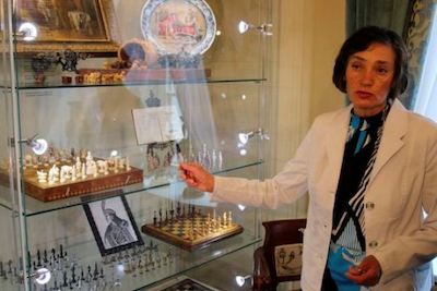ajedrez-tatiana-kolesnikovich El Museo del Ajedrez de Moscú, el legado de Yuri Averbach