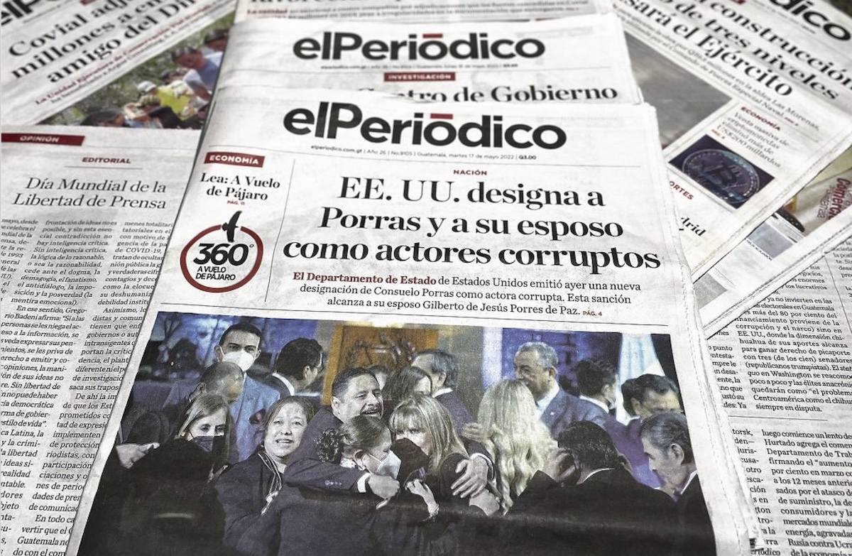 elperiódico-guatemala-ejemplares Acoso a la prensa en Guatemala mediante uso inapropiado de la Ley del Femicidio