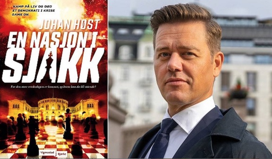 ajedrez-johan-host-y-portada-en-nasjon Noruega: la pasión del ajedrez llega al jefe de Gobierno y la literatura