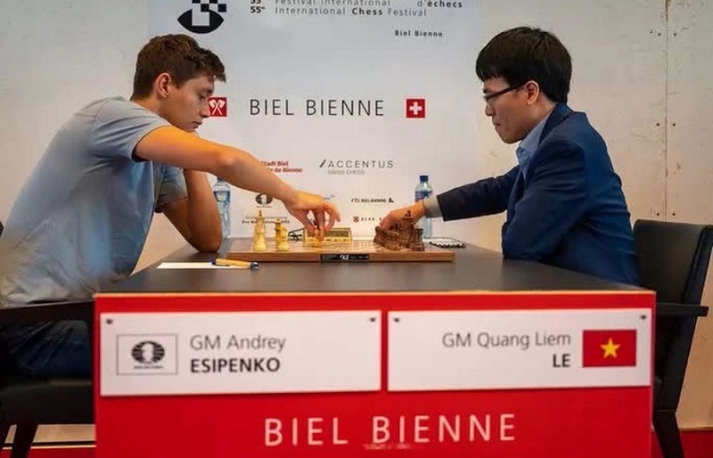 ajedrez-partida-quang-esipenko Ajedrez: dudas sobre la continuidad del torneo de Biel-Bienne