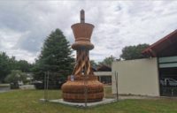 Ajedrez rey gigante de Sautron Nantes Francia