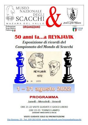 ajedrez-cartel-muestra-mazara-del-vallo Ajedrez: Exposición histórica en Marostica, Sansepolcro y Museo de Italia