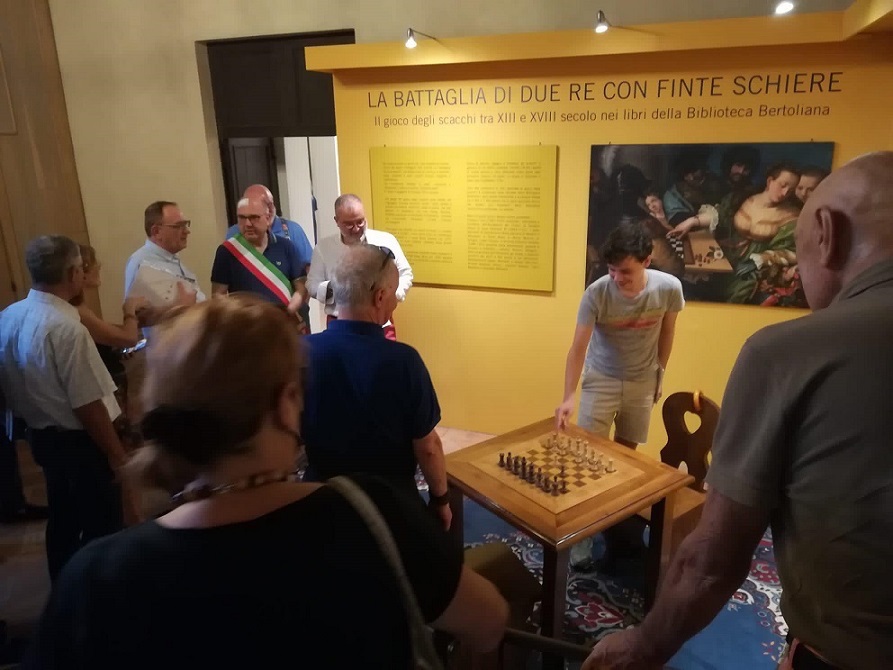ajedrez-marostica-inauguración-expo Ajedrez: Exposición histórica en Marostica, Sansepolcro y Museo de Italia
