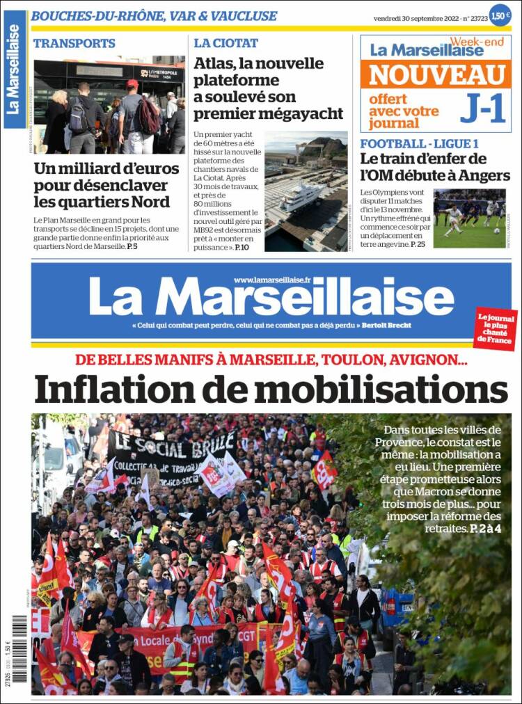 marseillaise.750 Francia y la defensa de los medios audiovisuales públicos