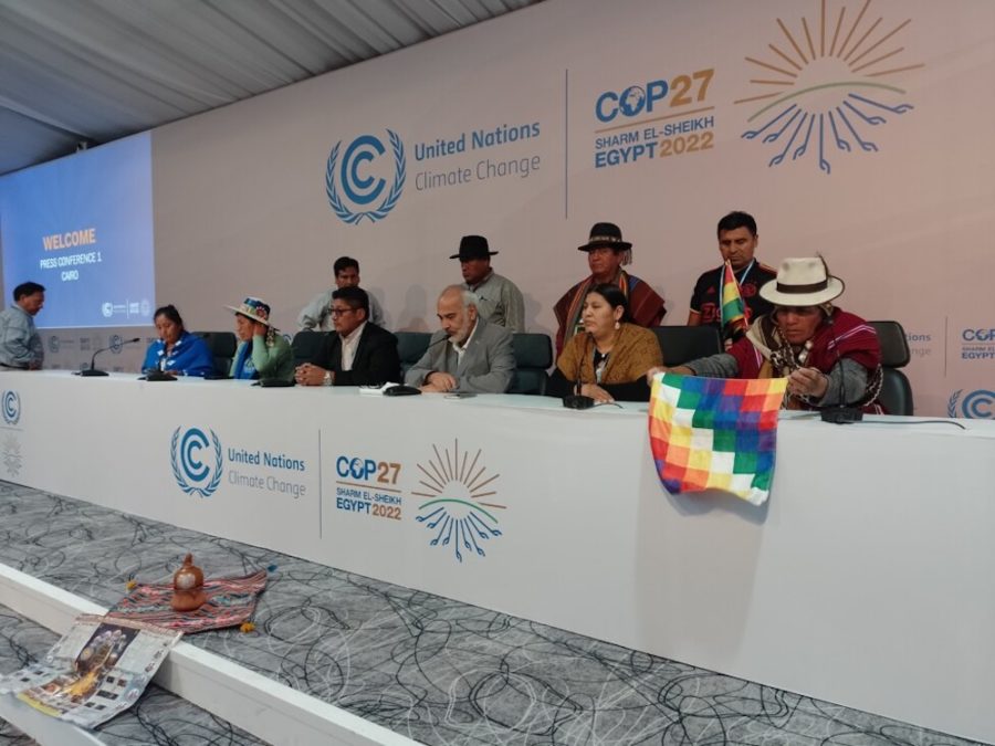 COP27-Bolivia-900x675 La COP27 se clausura con la creación de un fondo para compensar pérdidas y daños por el cambio climático