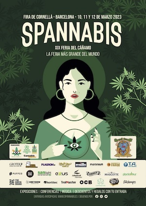 spannabis-cartel Barcelona se prepara para Spannabis 2023