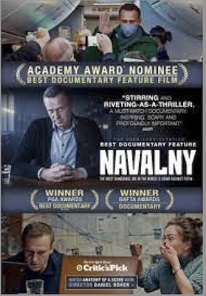 Navalny-cartel «Navalny», retrato del enemigo número uno de Putin, Oscar al mejor Documental