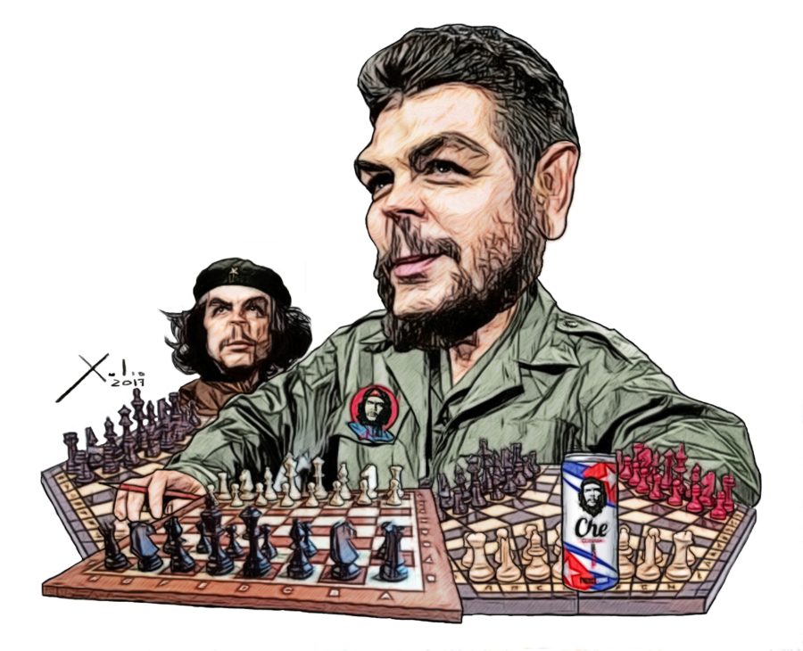 Che-y-el-ajedrez-D01-900x730 Ajedrez en diferentes países en recuerdo de Che Guevara