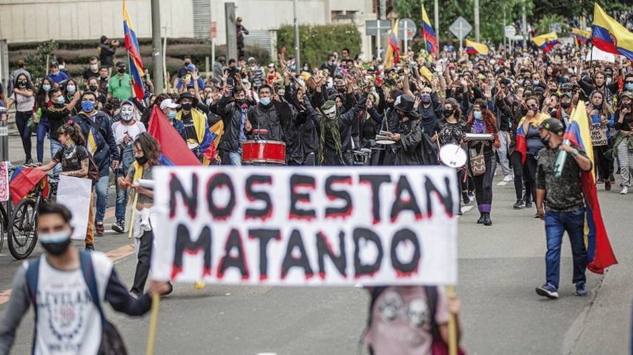 colombia-manifestacion-contra-la-violencia-©-ate-900x504 Persiste la violencia e intimidación contra defensores de los derechos humanos