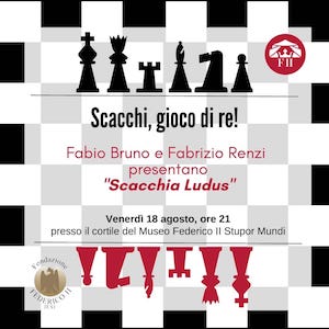 ajedrez-juego-de-reyes-cartel ‘Ajedrez, juego de reyes’ en el italiano Museo Stupor Mundi de Jesi