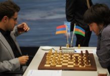 Un pasado enfrentamiento en el tablero entre Aronian y Radjabov