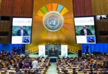 Dennis Francis, Trinidad y Tobago, presidela Asamblea General de la ONU 18SEP2023