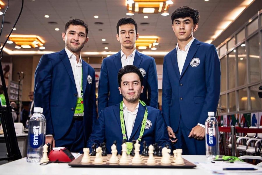 ajedrez-equipo-uzbeko-olimpiada-2023-900x600 Uzbekistán, histórica relación y cúspide actual en el ajedrez