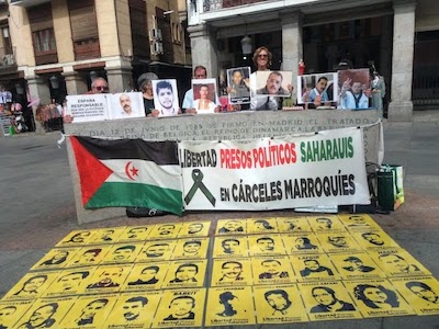 Madrid-solidaridad-con-presos-saharauuis El Grupo de Trabajo de la ONU sobre Detenciones Arbitrarias pide la libertad de los presos saharauis de Gdeim Izik