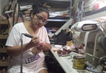 Perú: Karem Peralta en su taller de calzado para tienda Alpaca Morada