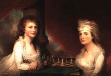 ‘Retrato de las señoritas Hetty y Maria Morris’ por Gilbert Charles Stuart.