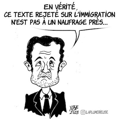 darmanin-inmigracion-francia-por-xab-©laplumeriuse Inmigración en Francia: Macron y Darmanin derrotados en el parlamento