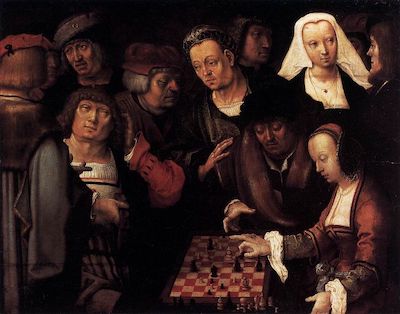 Lucas Van-Leyden: jugadores de ajedrez