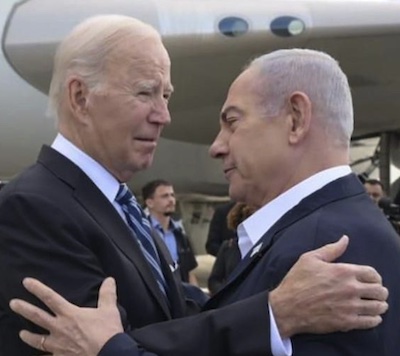 biden-y-netanyahu-oct2023 La hipocresía de Joe Biden ante los asesinatos de rusos e israelíes