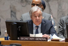 António Guterres, secretario general de la ONU en 2024