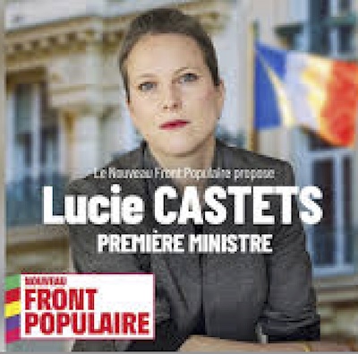 Lucie-Castets Los Juegos Olímpicos y el golpe de estado institucional de Macron