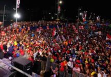 Nicolás Maduro en un acto de campaña, JUL2024 ©PSUV