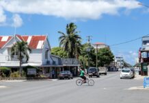 Tonga calle en Nuku'alof