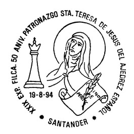 cantabria0069 Santa Teresa, 80 años como patrona del ajedrez