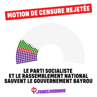 Francia-PSFN-cartel Olivier Faure: La traición de más (La trahison de trôp)