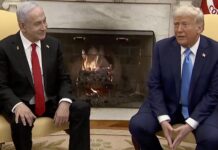 Trump con Netanyahu en la Casa Blanca, 5FEB2025