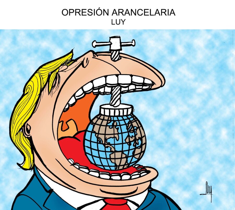 Opresionn-arancelaria-©LUY-900x805 La gran amenaza mundial