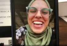 Fatima Hassouna en un fotograma del documental