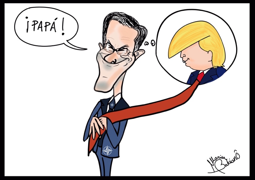 Cumbre_De_La_OTAN_Rutte_¡Papa_72ppp Caricatura de la semana: Cumbre de la OTAN