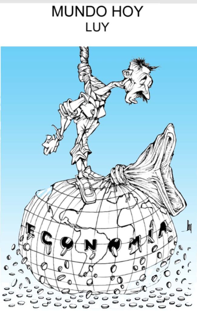 La-humanidad-amenazada-por-la-economia-©LUY-650x1024 La humanidad amenazada por la economía