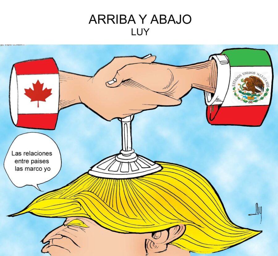 1001264764Relaciones-Canada-con-Mexico-y-EEUU-©LUY-900x829 Relaciones entre México y Canadá con los EEUU