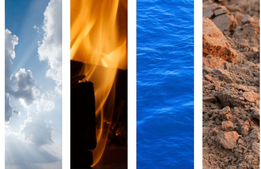 Representacion-de-agua-fuego-tierra-y-aire-©123RF-e1757352055552-900x585 Filósofos y chiflados