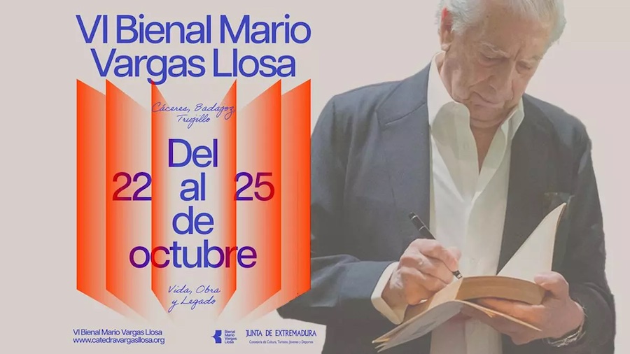 Bienal-Vargas-Llosa-Extremadura-banner VI Bienal Vargas Llosa aterriza en Extremadura como diálogo iberoamericano de la novela