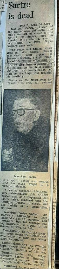 G26Yt2iWQAUFYu2-1-1 Aquel día lejano en el que supe que Jean-Paul Sartre había muerto