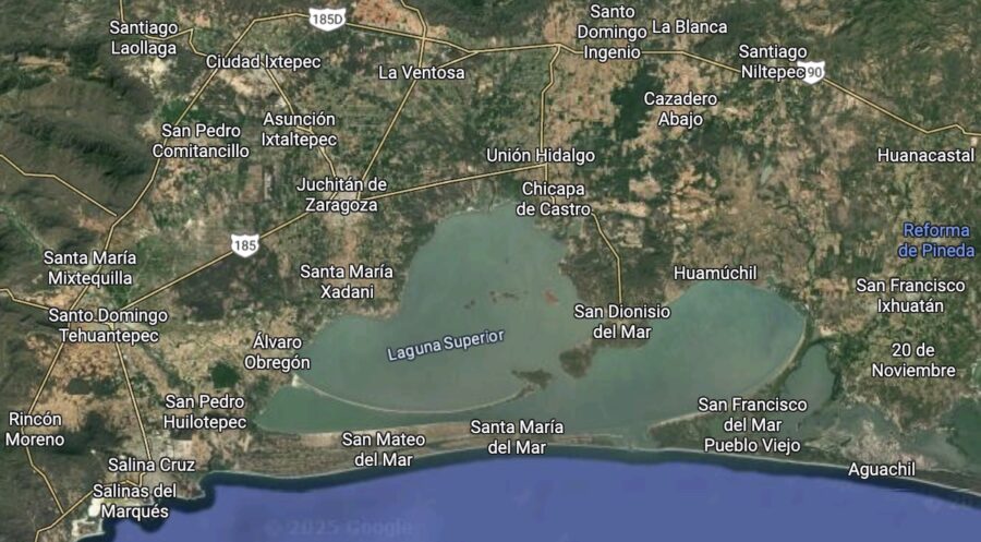 San-Pedro-Comitancillo-en-Oaxaca-Istmo-de-Tehuantepec-©Google-Maps-900x497 Megaproyectos y consultas simuladas vulneran derechos indígenas en México