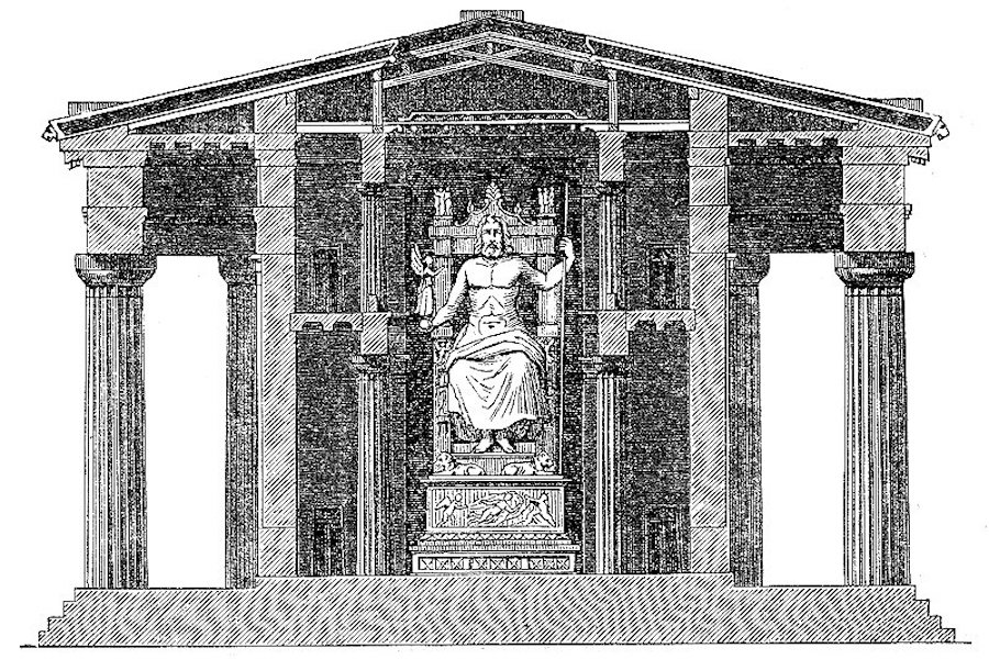 Templo-de-Zeus-©Verldshistoria Al rescate de las maravillas del mundo antiguo
