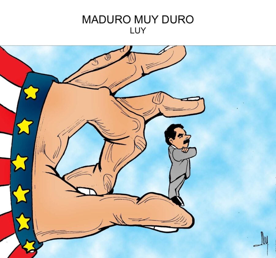 Maduro-pendiente-de-los-EEUU-©LUY-900x839 Maduro pendiente de los EEUU