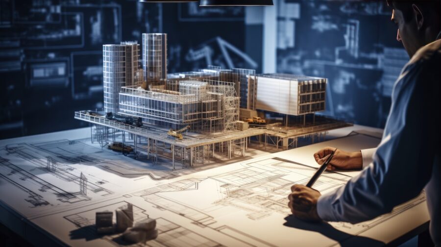 Proyectos-BIM-construccion-©123RF-900x504 Tecnologías emergentes que están revolucionando la construcción: IA, IoT o BIM