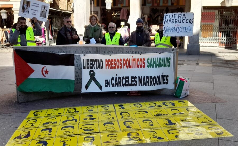 Madrid-presos-politicos-saharauis-caras-900x554 Bachir Ahmed Aomar rememora la resistencia saharaui contra el gobierno marroquí