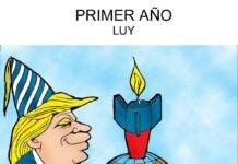 Primer aniversario de Donald Trump en su segundo mandato