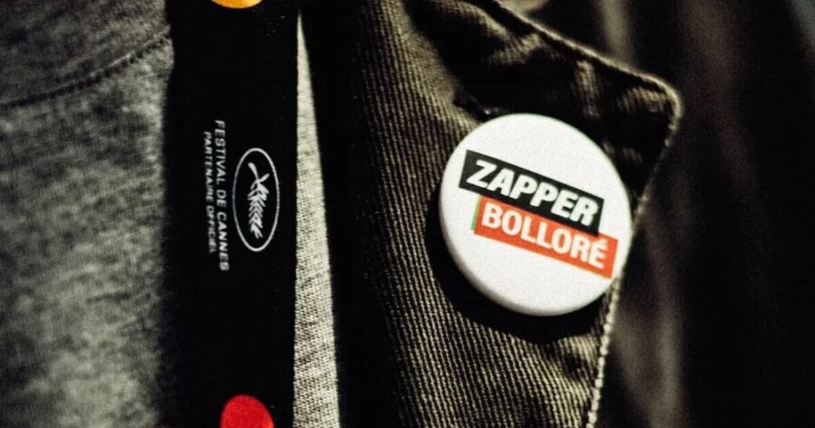 Cannes-pin-zapper-Bollore-900x473 El mundo del cine, el festival de Cannes y Bolloré